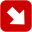 Arrow 2 Down Right Icon 32x32 png